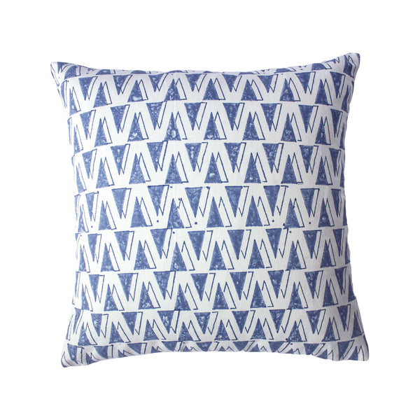 Block Printed Throw Pillow